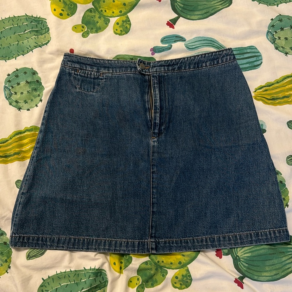 Dockers denim skirt